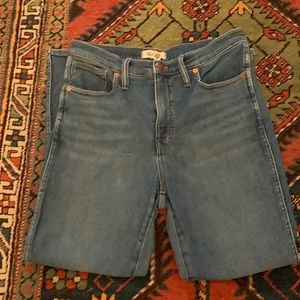 Madewell Stovepipe jeans size 29